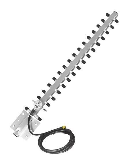 Антенна Yagi 2300-2560 МГц, 20 dBi, до 25 Вт, кабель 1,5 м, RP SMA (гнездо) Дніпро - зображення 4