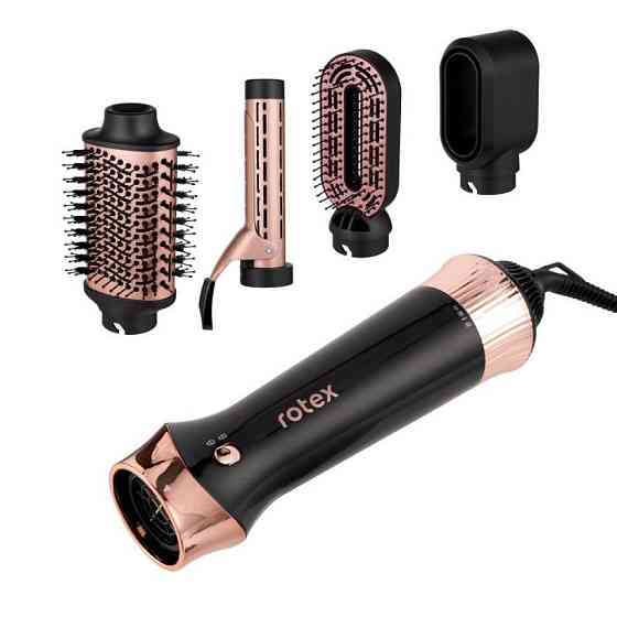 Фен-щетка Rotex AirBrush RHC494-T 1100 Вт черный Київ