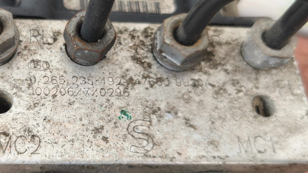 Блок ABS Nissan Note E11 2005-2012 (0265235492) Ковель - изображение 3