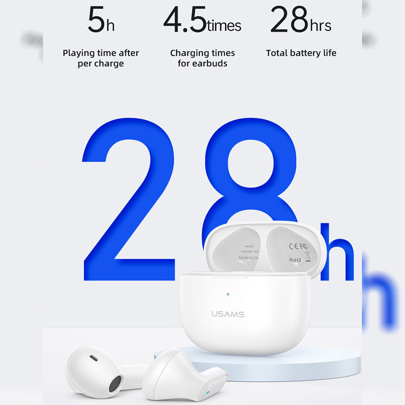 Беспроводные TWS наушники Usams-NX10 BT 5.2 Херсон - изображение 3