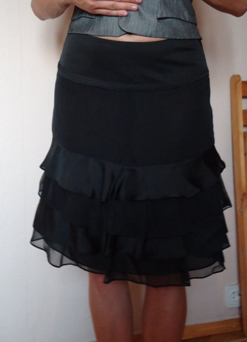Юбка новая нарядная с воланами (р. 46) PROMOD (Франция) Київ - зображення 1