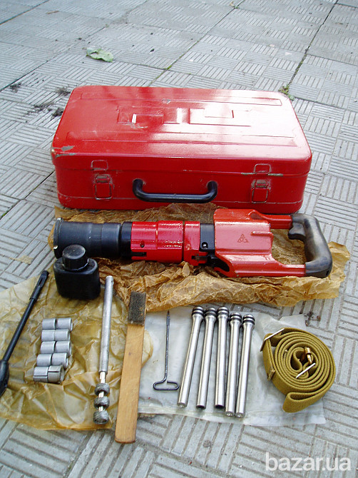 Пистолет монтажный ПЦ-84 под дюбель-гвоздь 4,5х30, 40, 50, 60, 80мм для пристрелки сеток, фанеры Київ - зображення 1