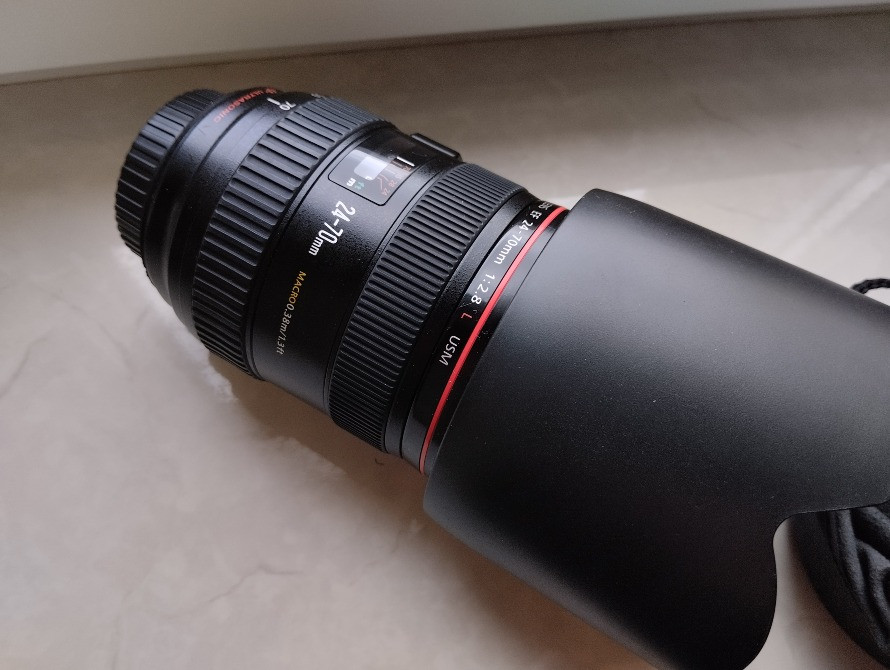 Обєктив Canon EF 24-70mm f/2.8L USM + Чохол, Бленда Львів - зображення 7