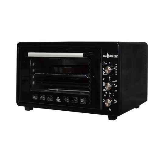 Электропечь Sea Breeze SB-0701 38 л черная Київ