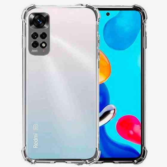 TPU чехол GETMAN Ease logo усиленные углы Full Camera для Xiaomi Redmi Note 11 (Global) / Note 11S Херсон