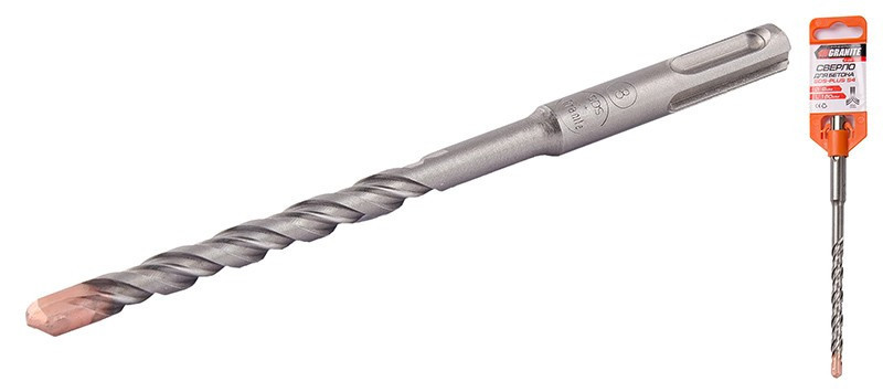 Бур по бетону GRANITE SDS-plus S4 8×160 мм 0-08-160 Харьков - изображение 2