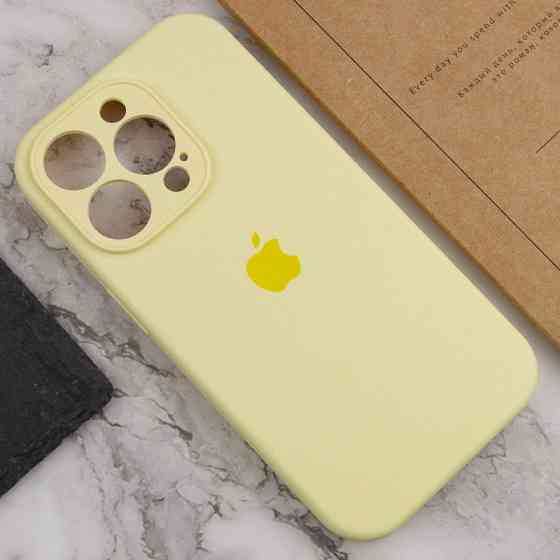 Чехол Silicone Case Full Camera Protective (AA) для Apple iPhone 15 Pro (6.1") Херсон