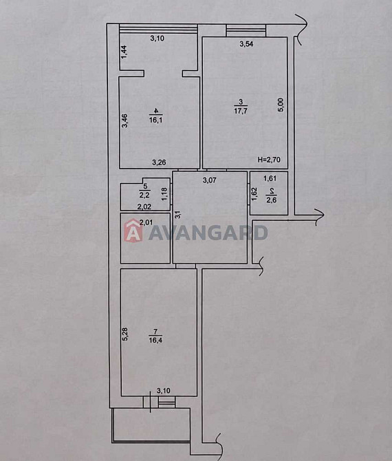 продажа 2-к квартира Киево-Святошинский, Крюковщина, 2821395 грн.  - зображення 1