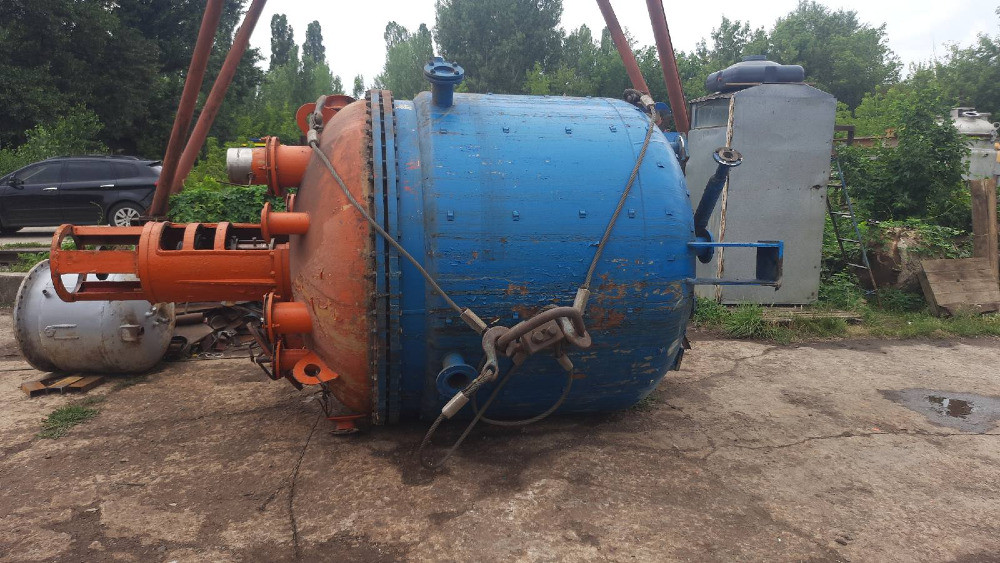 Нержавеющий реактор с паровой рубашкой 5 м3, емкость, сборник. Одесса - изображение 1