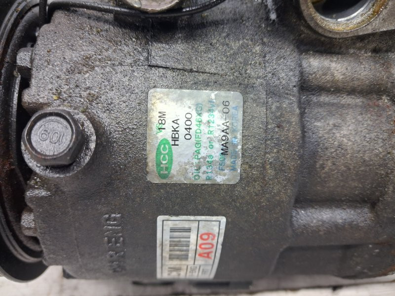 Компрессор кондиционера Hyundai Santa fe CM 2.2 DIESEL D4HB 2005 (б/у) Київ - зображення 5