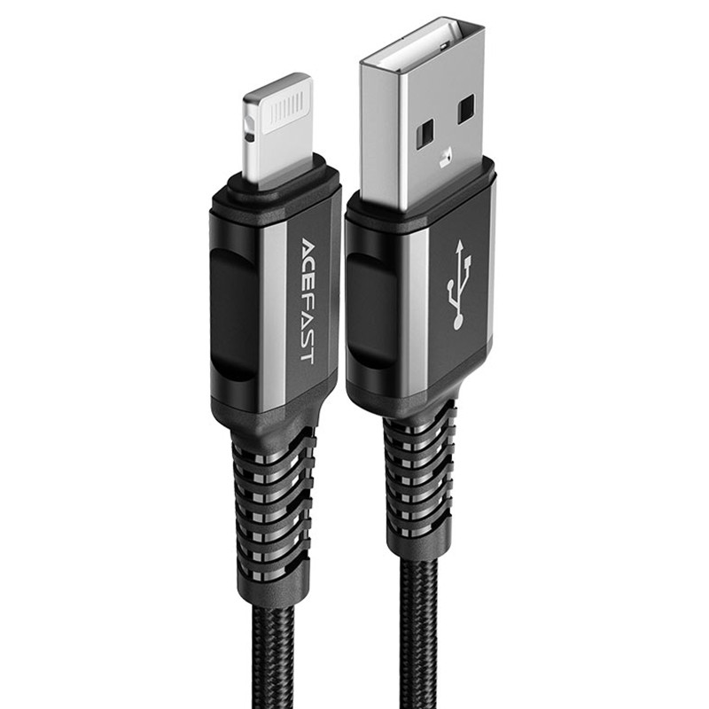 Дата кабель Acefast C1-02 USB to Lightning 2.4A (1.2m) Херсон - изображение 1
