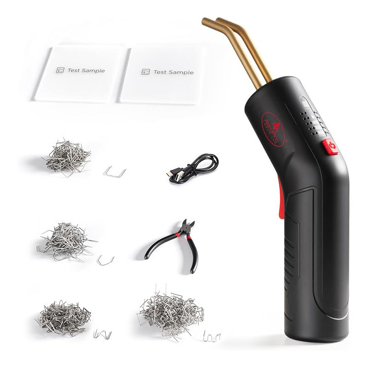 Комплект для ремонта пластиковых деталей (Термостеплер аккумуляторный) AEROPRO A702 Харьков - изображение 2