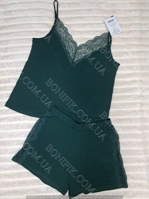 Женская пижама с кружевом "Emerald" (арт. LPM 4071/09/01) Кривий Ріг - зображення 3