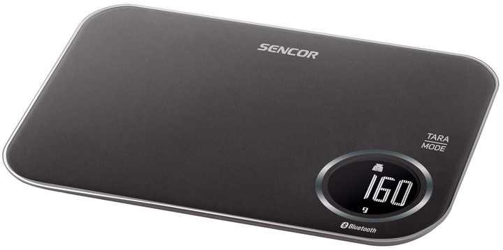 Весы кухонные Sencor SKS7078BK 5 кг черные Київ - зображення 3