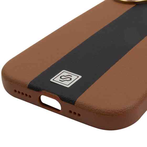 Кожаный чехол Rally with Magnetic Fit для Apple iPhone 17 (6.3") Херсон