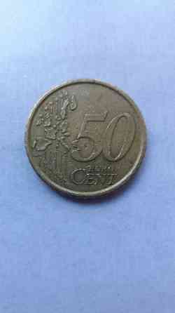 50 євроцентів 2000 року. Ровно