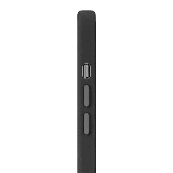 Кожаный чехол Leather Case (AAA) with MagSafe and Animation для Apple iPhone 12 Pro / 12 (6.1") Херсон