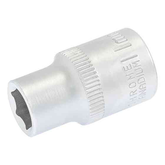 Головка торцевая 6-гранная MASTERTOOL ½" 11 мм L 40 мм CrV 78-0011 Харків