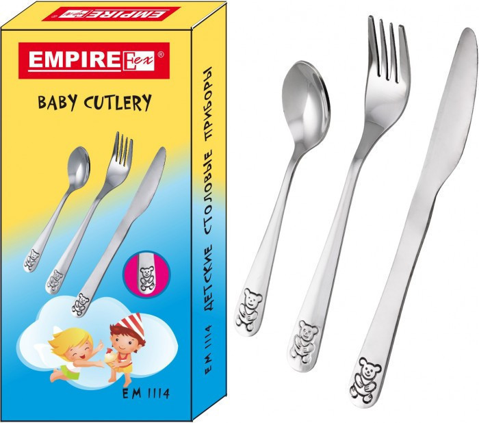 Набір дитячих столових предметів Empire M-1114 Київ - зображення 1