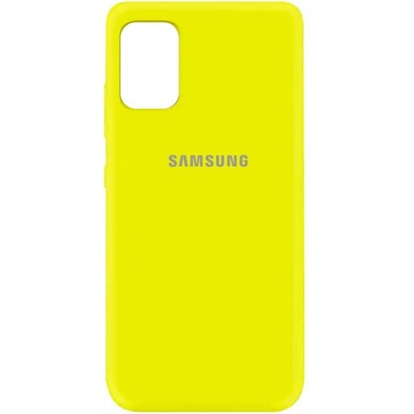 Silicone Case Samsung A41 Yellow (Код товару:13676) Харків - зображення 1