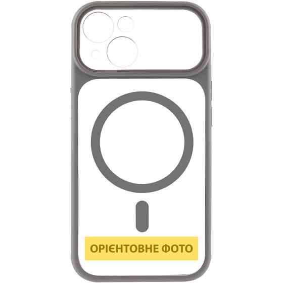 Чехол TPU+PC GETMAN Moon Clear with MagSafe для Apple iPhone 15 (6.1") Херсон