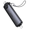 Кардрідер Hoco HB56B 3-in-1 (Type-C+Lightning) Black Харків