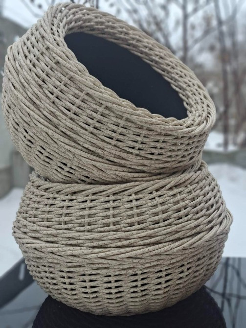 Кашпо з ротангу Київ - зображення 1