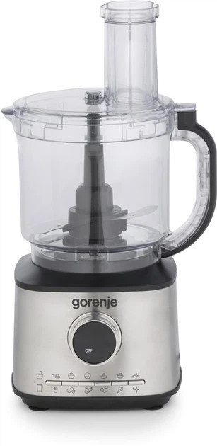 Кухонный комбайн Gorenje SBR1500E 1500 Вт серебристый Київ - зображення 6