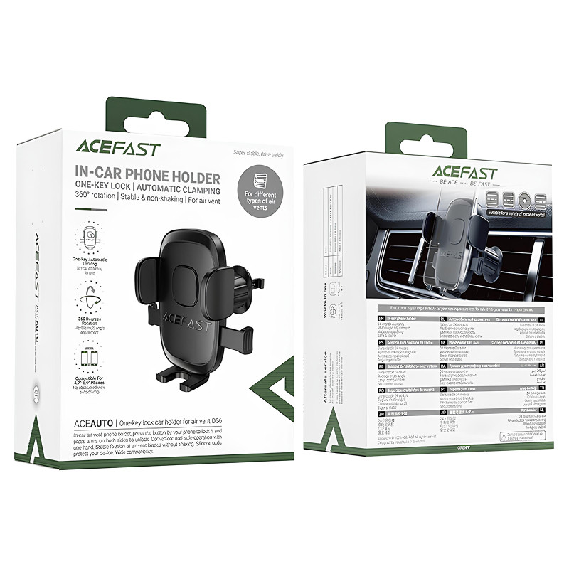 Автодержатель Acefast D56 Херсон - зображення 2