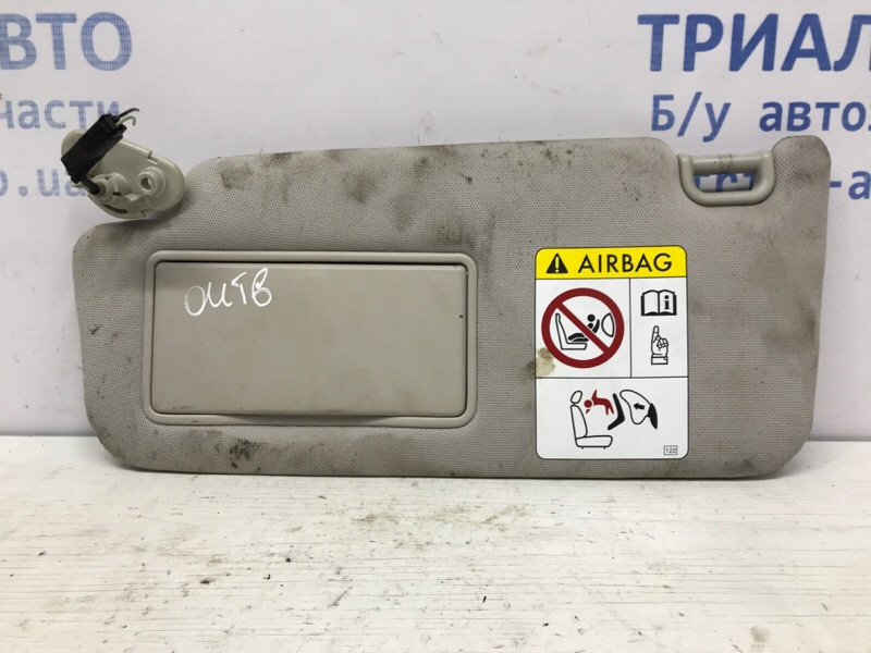 Козырек солнцезащитный левый Subaru Outback BS 2.0 DIESEL EE20Z 2014 (б/у) Київ - зображення 1