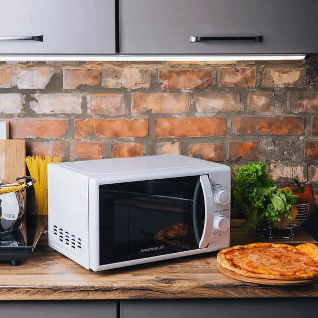 Микроволновая печь Grunhelm 20MX720-W 20 л Київ - зображення 1
