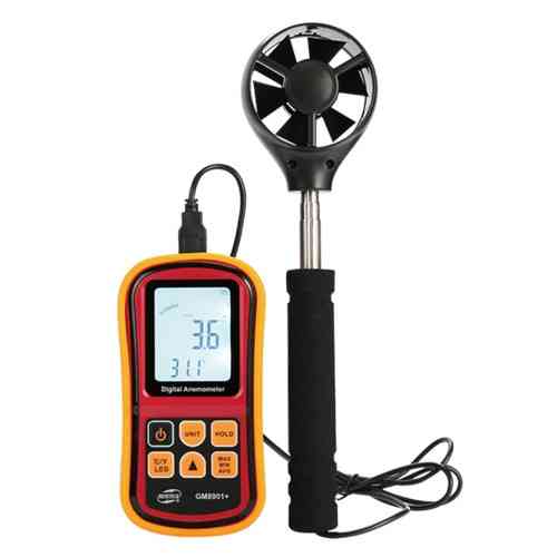 Анемометр-термометр 0,8-45м/с, -10-45°C BENETECH GM8901X Харків