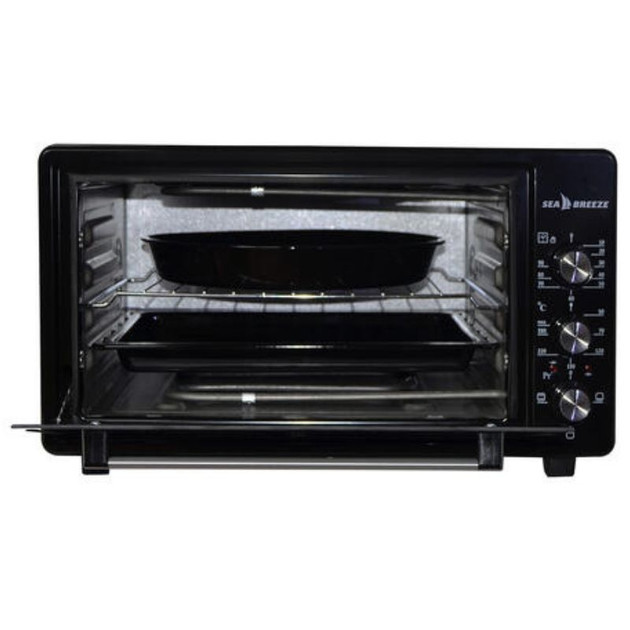 Электропечь Sea Breeze SB-0704 45 л черная Київ - зображення 3