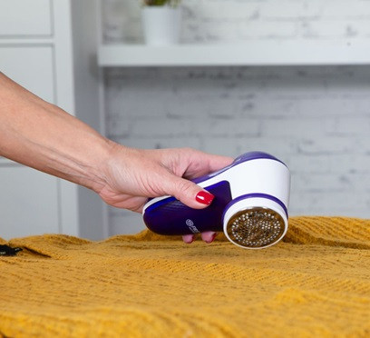 Машинка для стрижки катышков First FA-5530-5-PU 3 Вт фиолетовая Киев - изображение 4