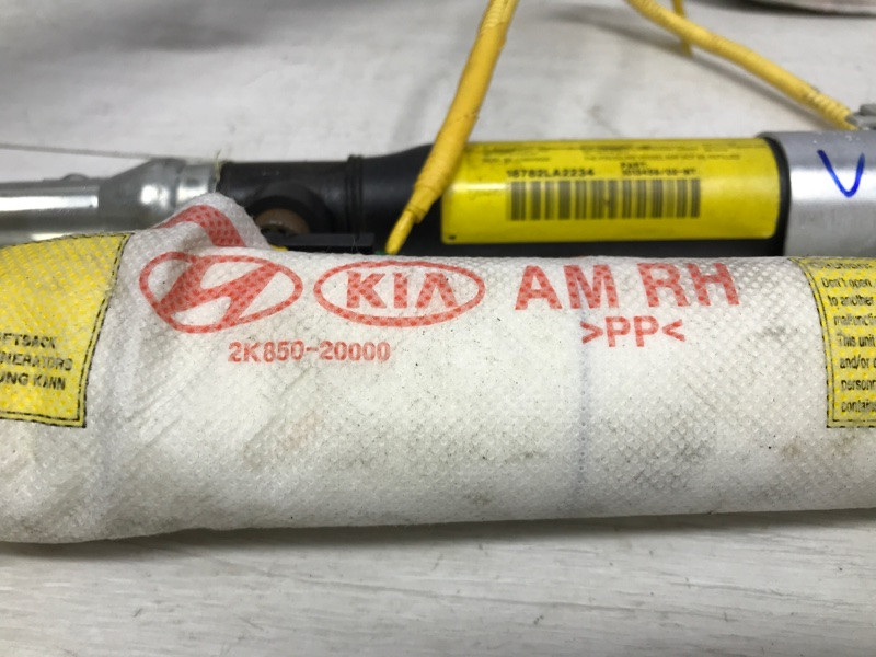 Airbag потолка(шторка) правый Kia Soul AM 1.6 БЕНЗИН G4FC 2008 (б/у) Киев - изображение 5