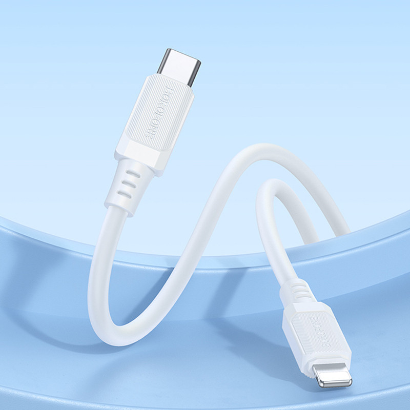 Дата кабель Borofone BX115 Lotto Type-C to Lightning 27W (1m) Херсон - зображення 4