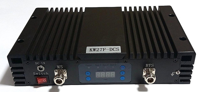 Усилитель мобильной связи и интернета KW27F-PRO 1800 МГц 75 дБ 27 дБм с защитой сети, 1700-2000 кв.  Дніпро - зображення 3