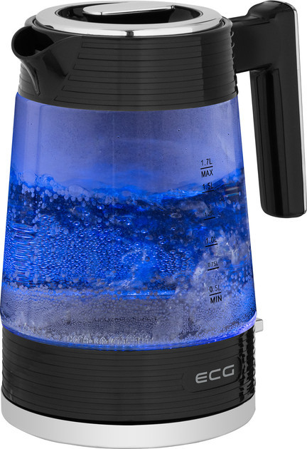 Электрочайник EСG RK 1750 Stripe 1.7 л черный Київ - зображення 5