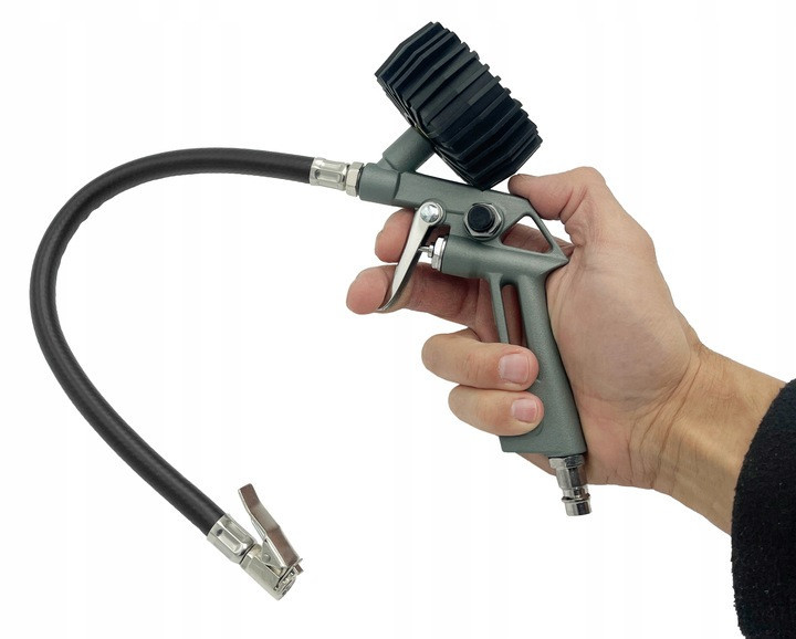 Пистолет для подкачки колес с манометром 12 бар AIRKRAFT STG-08 Харьков - изображение 6