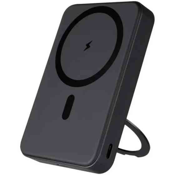 Power Bank Gelius HOLDIX GP-PBW302 10000mAh 15W Magnetic Wireless Charge Black Харьков