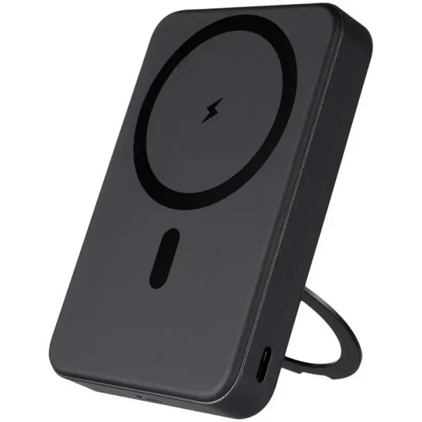 Power Bank Gelius HOLDIX GP-PBW302 10000mAh 15W Magnetic Wireless Charge Black Харків - зображення 1