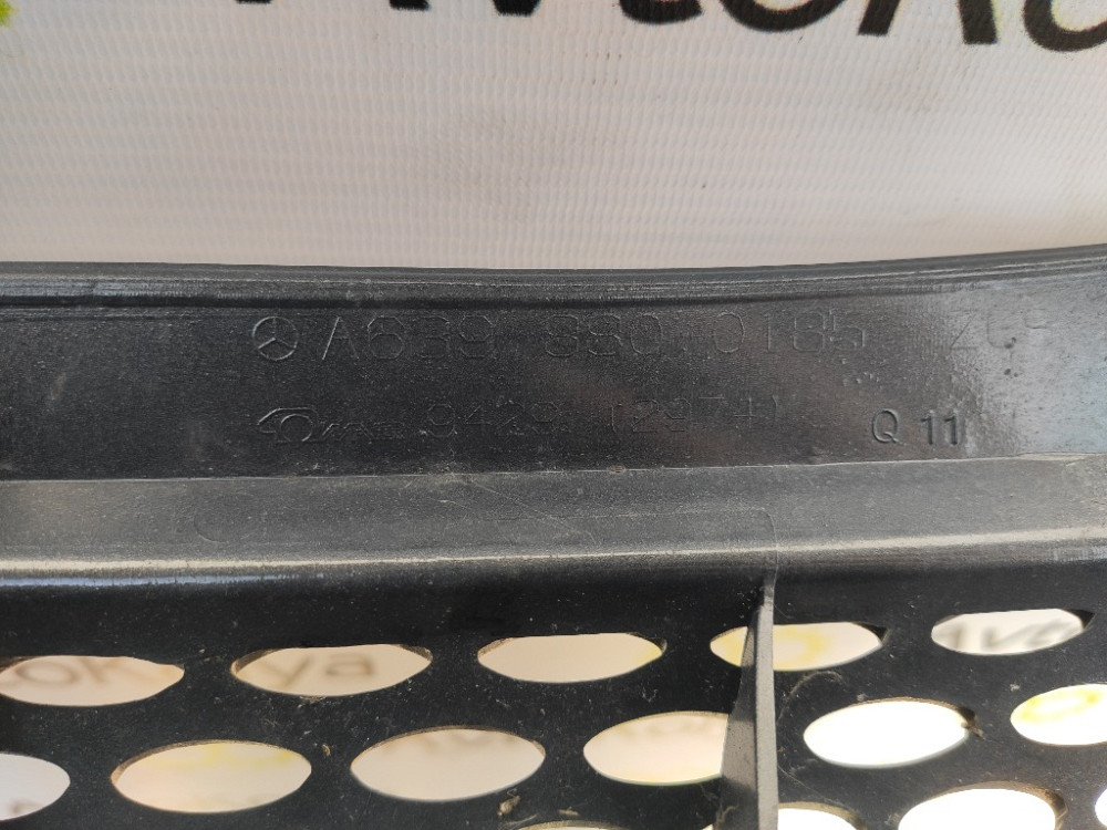 Решетка бампера/радиатора Mercedes Vito w639 2003-2009 (A6398800185) Ковель - изображение 3