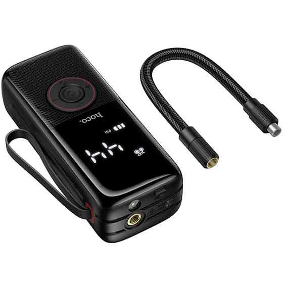 Автомобильный насос Hoco ZP18 Enlighten smart air pump Херсон