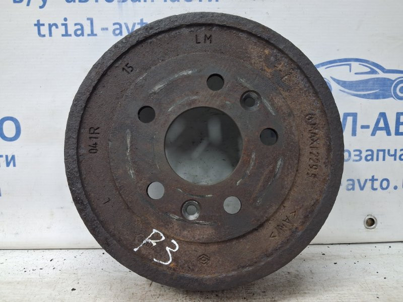 Барабан тормозной задний Dacia Duster HS 1.5 DIESEL K9K 2010 (б/у) Киев - изображение 1