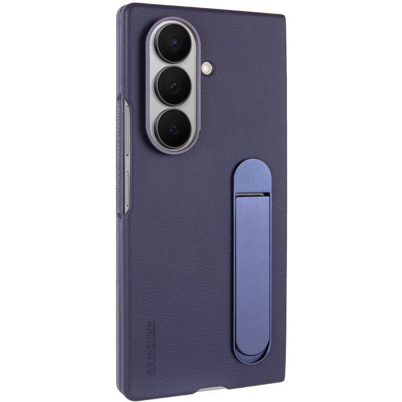 Уценка Кожаный чехол Leather Case (AAA) with stand для Samsung Galaxy Z Fold7 Херсон - зображення 1