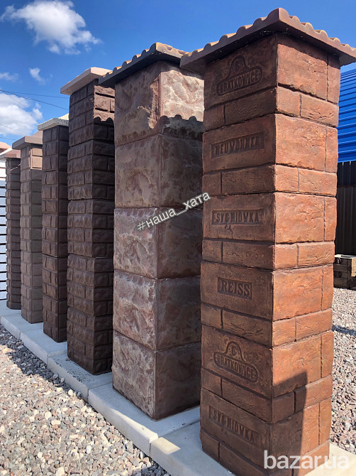 Набірні бетонні стовпи для паркану від виробника Ровно - изображение 8