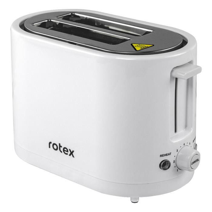 Тостер Rotex RTM130-W 750 Вт Київ - зображення 1