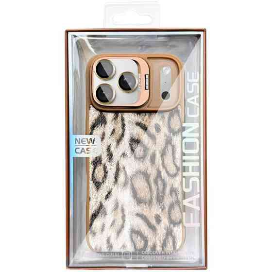 Чехол TPU+PC Wild Leopard with MagSafe and Lens для Apple iPhone 17 Pro (6.3") Херсон