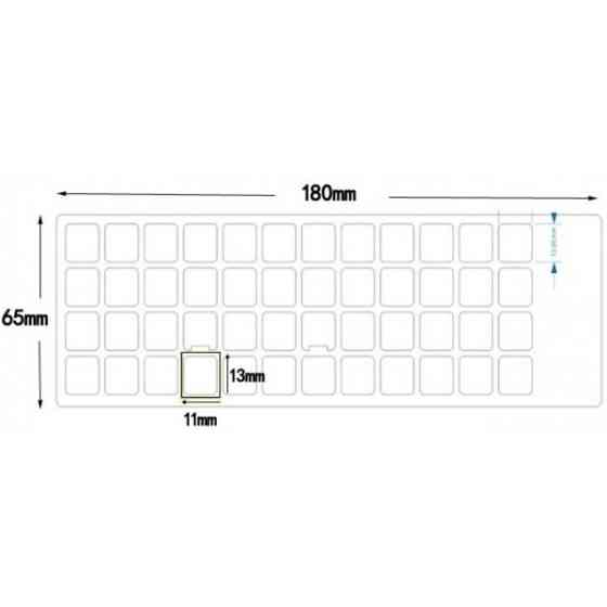 Наклейка для клавіатури Keyboard Stickers White/Blue (Код товару:23531) Харків