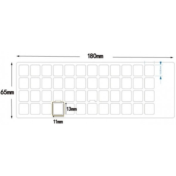 Наклейка для клавіатури Keyboard Stickers White/Blue (Код товару:23531) Харків - зображення 4